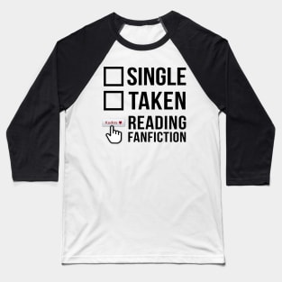 Fanfiction lover Baseball T-Shirt